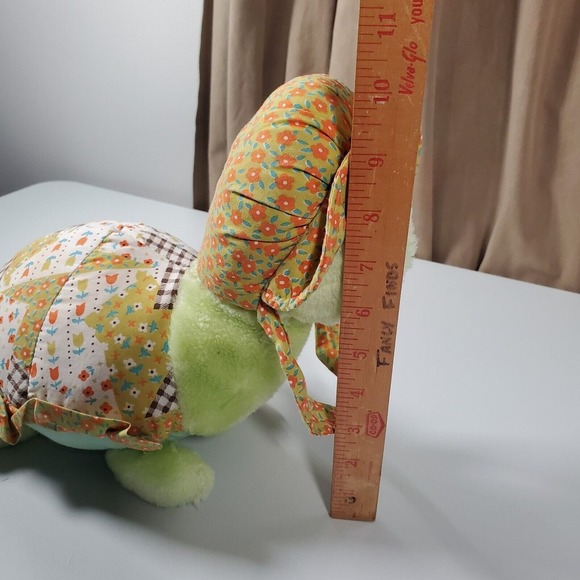 Knickerbocker Vintage Turtle Plush Animals of Distinction 14 Inch Stuffed Animal - Picture 11 of 13